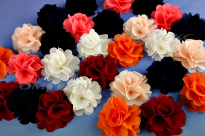 Цветы декоративные пришивные - купить в Костроме. Цена: 28.53 руб.