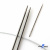 Спицы для вязания металлические d-2.5 мм круговые на тросике 53 см - купить в Костроме. Цена: 53.90 руб.