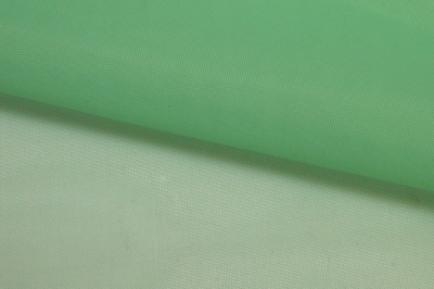 Портьерный капрон 15-6123, 47 гр/м2, шир.300см, цвет св.зелёный - купить в Костроме. Цена 137.27 руб.