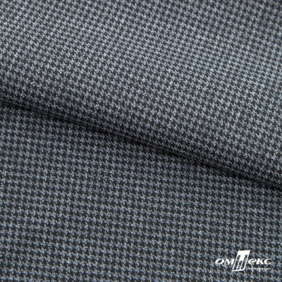 Ткань костюмная Пье-де-пуль 24013, 210 гр/м2, шир.150см, цвет чёрн/св.серый - купить в Костроме. Цена 334.18 руб.