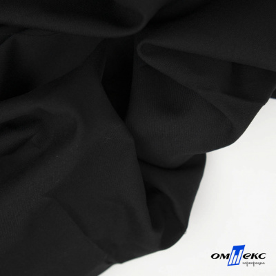 Ткань костюмная "Матте" 80% P, 16% R, 4% S, 170 г/м2, шир.150 см, цв-черный #1 - купить в Костроме. Цена 372.90 руб.