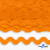 Тесьма вьюнчик 0381-0080, 8 мм/упак.33+/-1м, цвет 9511-оранжевый - купить в Костроме. Цена: 107.26 руб.
