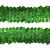 Тесьма с пайетками D4, шир. 30 мм/уп. 25+/-1 м, цвет зелёный - купить в Костроме. Цена: 1 087.39 руб.