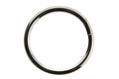 Кольцо металлическое d-38 мм, цв.-никель - купить в Костроме. Цена: 4.89 руб.
