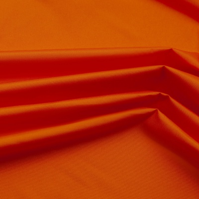 Курточная ткань Дюэл (дюспо) 16-1359, PU/WR/Milky, 80 гр/м2, шир.150см, цвет оранжевый - купить в Костроме. Цена 141.80 руб.