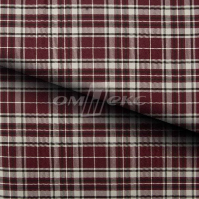 Ткань костюмная клетка 25577 2016, 230 гр/м2, шир.150см, цвет бордовый/сер/ч/бел - купить в Костроме. Цена 539.74 руб.