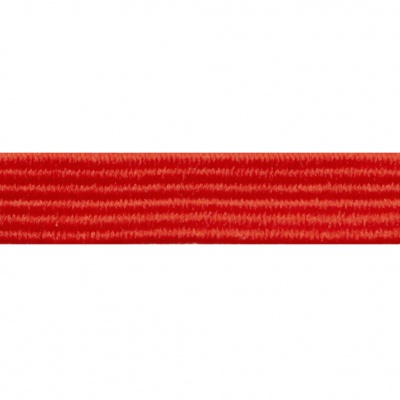 Резиновые нити с текстильным покрытием, шир. 6 мм ( упак.30 м/уп), цв.- 86-красный - купить в Костроме. Цена: 155.22 руб.