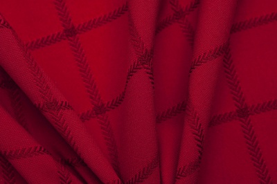 Скатертная ткань 25536/2006, 174 гр/м2, шир.150см, цвет бордо - купить в Костроме. Цена 272.21 руб.