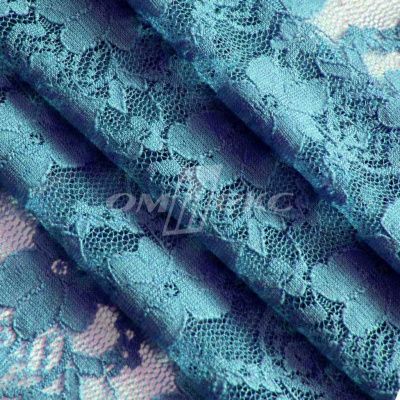Кружевное полотно стрейч 15A61/BLUE, 100 гр/м2, шир.150см - купить в Костроме. Цена 1 581 руб.