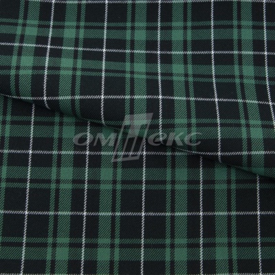 Ткань костюмная Клетка 25577, т.зеленый/зеленый./ч/бел, 230 г/м2, шир.150 см - купить в Костроме. Цена 539.74 руб.