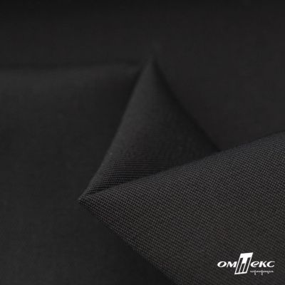 Ткань сорочечная Альто, 115 г/м2, 58% пэ,42% хл, окрашенный, шир.150 см, цв. чёрный  (арт.101) - купить в Костроме. Цена 273.15 руб.