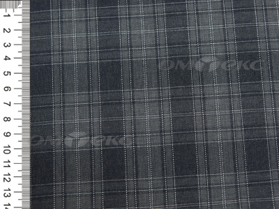 Ткань костюмная клетка 25235 2003, 185 гр/м2, шир.150см, цвет серый/сер - купить в Костроме. Цена 
