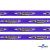 Тесьма отделочная (киперная) 10 мм, 100% хлопок,"THE SKATEBOARD CULIURE"(45 м) цв.121-32 -фиолет - купить в Костроме. Цена: 850.62 руб.