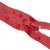 Молния водонепроницаемая PVC Т-7, 90 см, разъемная, цвет (820) красный - купить в Костроме. Цена: 61.18 руб.