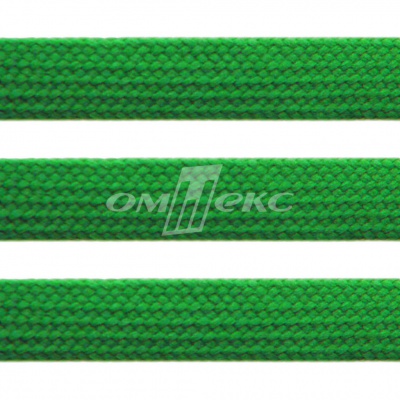 Шнур 15мм плоский (100+/-1м) №16 зеленый - купить в Костроме. Цена: 10.32 руб.