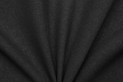 Ткань костюмная 24880 2022, 220 гр/м2, шир.150см, цвет чёрный - купить в Костроме. Цена 446.45 руб.
