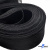 Регилиновая лента мягкая, пластик, шир.40мм, (уп.22+/-0,5м), цв.- черный - купить в Костроме. Цена: 294 руб.