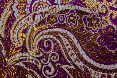 Ткань костюмная жаккард №9, 140 гр/м2, шир.150см, цвет фиолет - купить в Костроме. Цена 387.20 руб.