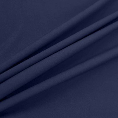 Костюмная ткань с вискозой "Салерно", 210 гр/м2, шир.150см, цвет т.синий/Navy - купить в Костроме. Цена 446.37 руб.