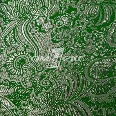 Ткань костюмная жаккард №4, 140 гр/м2, шир.150см, цвет зелёный - купить в Костроме. Цена 387.20 руб.