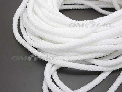 Шнур 1с35 4 мм крупное плетение 200 м белый - купить в Костроме. Цена: 1.10 руб.