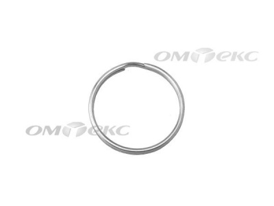 Кольцо металлическое d-20 мм, цв.-никель - купить в Костроме. Цена: 3.19 руб.