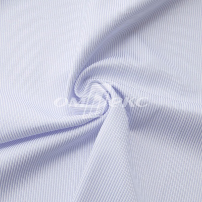 Ткань сорочечная Пула, 115 г/м2, 58% пэ,42% хл, шир.150 см, цв.1-голубой, (арт.107) - купить в Костроме. Цена 306.69 руб.