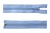 Спиральная молния Т5 351, 75 см, автомат, цвет св.голубой - купить в Костроме. Цена: 16.28 руб.