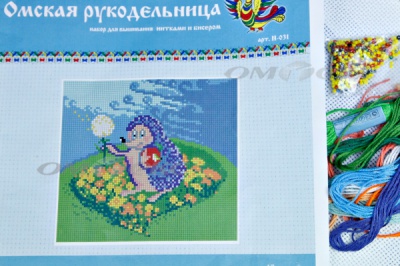 ОМБН-2 Набор для вышивания (бисер+мулине) - купить в Костроме. Цена: 197.50 руб.