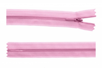 Молния потайная Т3 513, 50 см, капрон, цвет св.розовый - купить в Костроме. Цена: 8.62 руб.