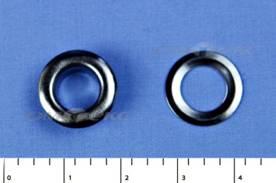 Люверсы металлические, блочка/кольцо, №5 (8 мм) упак.1000 шт- цв.никель - купить в Костроме. Цена: 392 руб.