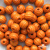 0309-Бусины деревянные "ОмТекс", 16 мм, упак.50+/-3шт, цв.003-оранжевый - купить в Костроме. Цена: 62.22 руб.