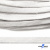 Шнур плетеный d-8 мм плоский, 70% хлопок 30% полиэстер, уп.85+/-1 м, цв.1018-белый - купить в Костроме. Цена: 735 руб.