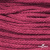 Шнур плетеный d-6 мм, 70% хлопок 30% полиэстер, уп.90+/-1 м, цв.1068-фуксия - купить в Костроме. Цена: 588 руб.