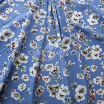 Плательная ткань "Фламенко" 12.1, 80 гр/м2, шир.150 см, принт растительный - купить в Костроме. Цена 241.49 руб.