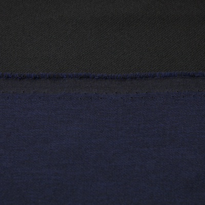 Ткань костюмная 26150 2009, 214 гр/м2, шир.150см, цвет т.синий - купить в Костроме. Цена 358.58 руб.
