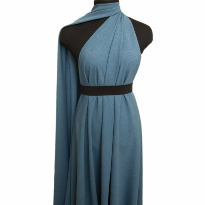 Ткань костюмная габардин "Меланж" 6107А, 172 гр/м2, шир.150см, цвет голубой - купить в Костроме. Цена 296.19 руб.