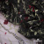 Сетка с вышивкой "Мадрид" 135 г/м2, 100% нейлон, ширина 130 см, Цвет 4/Черный - купить в Костроме. Цена 980 руб.