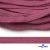 Шнур плетеный d-8 мм плоский, 70% хлопок 30% полиэстер, уп.85+/-1 м, цв.1029-розовый - купить в Костроме. Цена: 735 руб.