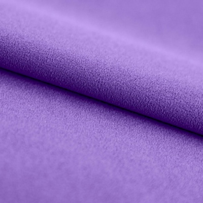 Креп стрейч Амузен 17-3323, 85 гр/м2, шир.150см, цвет фиолетовый - купить в Костроме. Цена 196.05 руб.