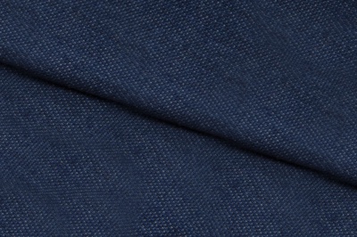 Ткань джинсовая №96, 160 гр/м2, шир.148см, цвет синий - купить в Костроме. Цена 350.42 руб.