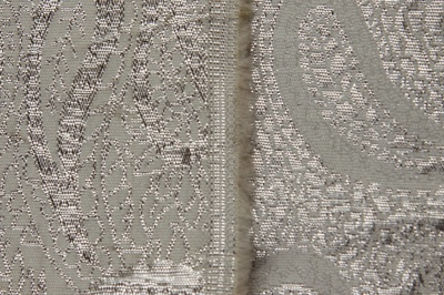 Ткань костюмная жаккард, 135 гр/м2, шир.150см, цвет белый№19 - купить в Костроме. Цена 441.94 руб.