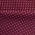 Креп стрейч Амузен, 85 г/м2, 19-2024 (темный рубин)/белый мелкий горох, шир.150 см - купить в Костроме. Цена 222.75 руб.