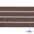 Репсовая лента 005, шир. 6 мм/уп. 50+/-1 м, цвет коричневый - купить в Костроме. Цена: 88.45 руб.