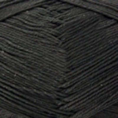 Пряжа "Бонди", 100% имп.мерсеризованный хлопок, 100гр, 270м, цв.003-черный - купить в Костроме. Цена: 140.88 руб.