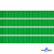 Репсовая лента 019, шир. 6 мм/уп. 50+/-1 м, цвет зелёный - купить в Костроме. Цена: 87.54 руб.