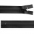 Молния водонепроницаемая PVC Т-7, 18 см, неразъемная, цвет чёрный - купить в Костроме. Цена: 21.20 руб.