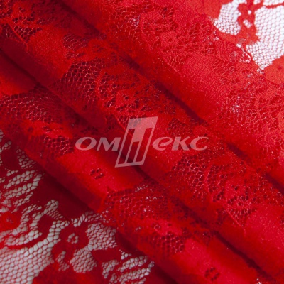Кружевное полотно стрейч 15A61/RED, 100 гр/м2, шир.150см - купить в Костроме. Цена 1 580.95 руб.