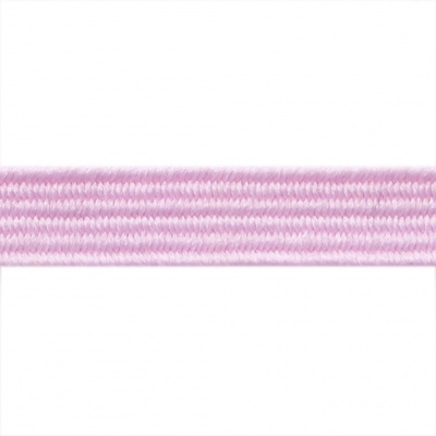 Резиновые нити с текстильным покрытием, шир. 6 мм ( упак.30 м/уп), цв.- 80-розовый - купить в Костроме. Цена: 155.22 руб.