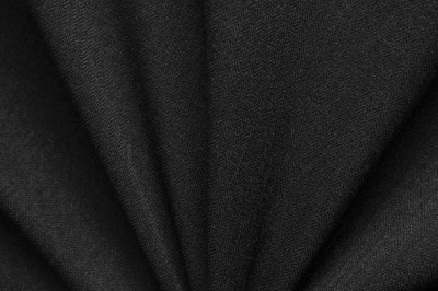 Ткань костюмная 21699 1144/1178, 236 гр/м2, шир.150см, цвет чёрный - купить в Костроме. Цена 455.40 руб.